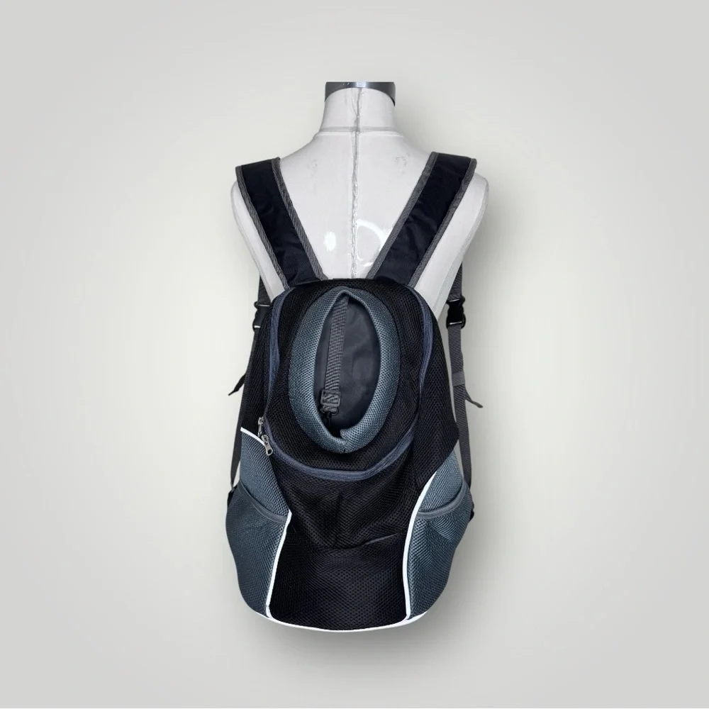 Pet Dog Carrier Backpack Adjustable Straps Front and Back Carrier for Small Pets